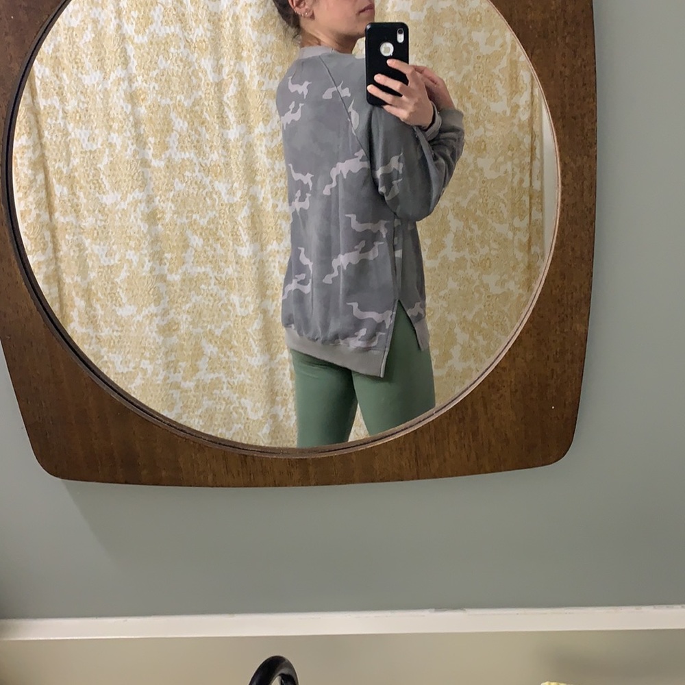 Camo crew neck sweatshirt - Picture 6 of 7